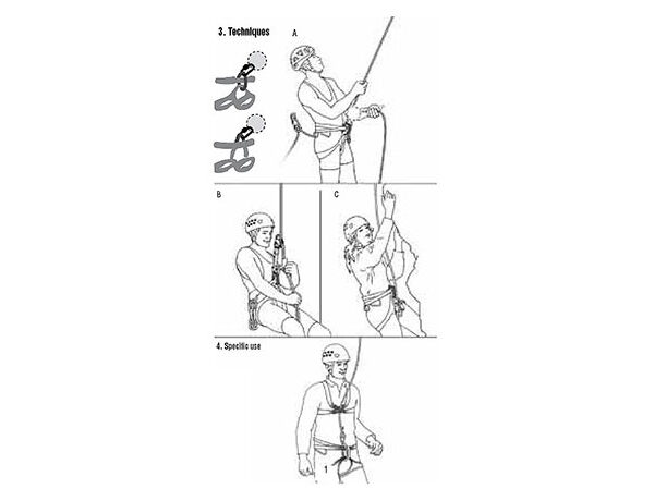 กางเกงกันตกครึ่งตัว  PETZL PANDION - Image 5